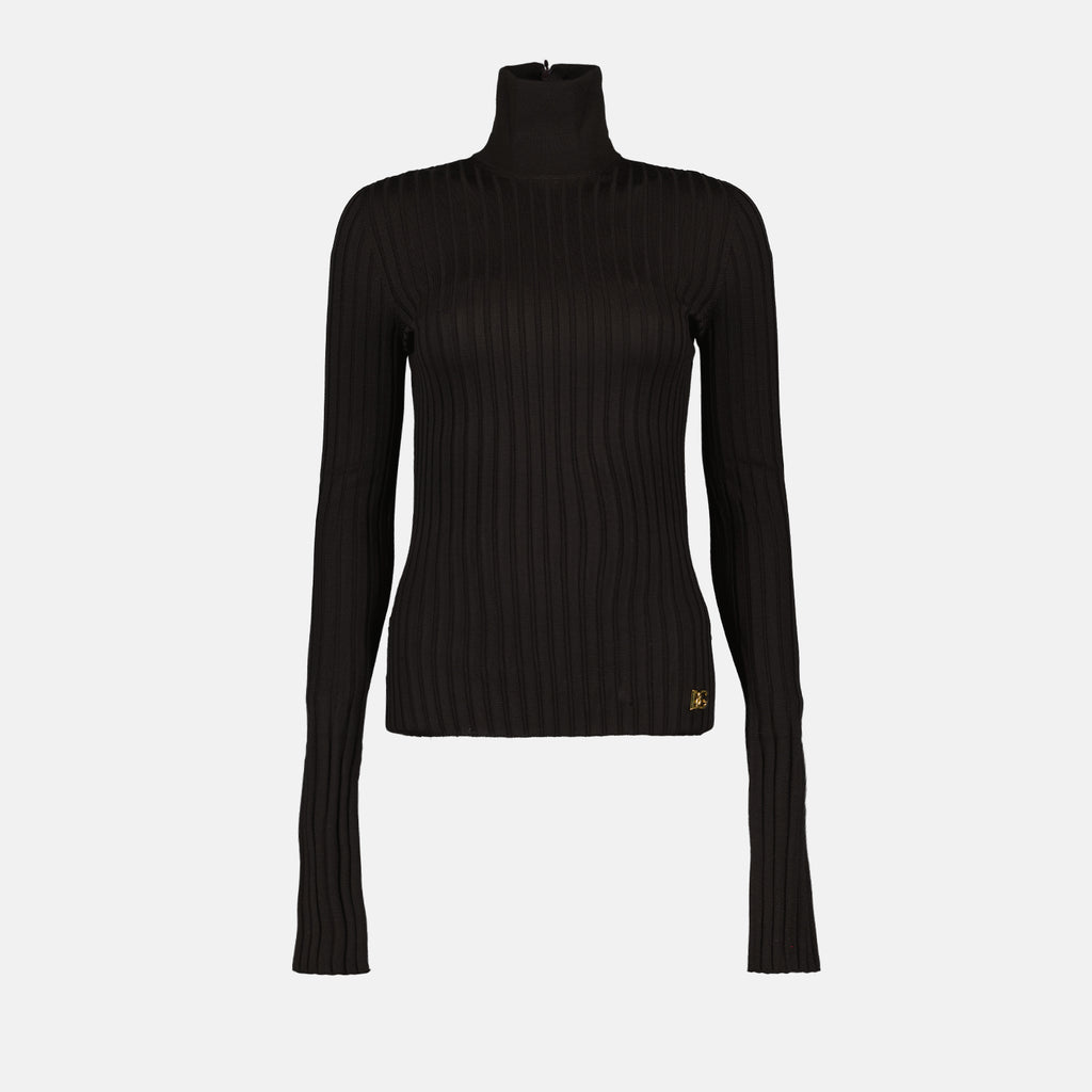 Knitwear DG wool sweater Dolce & Gabbana Black Women