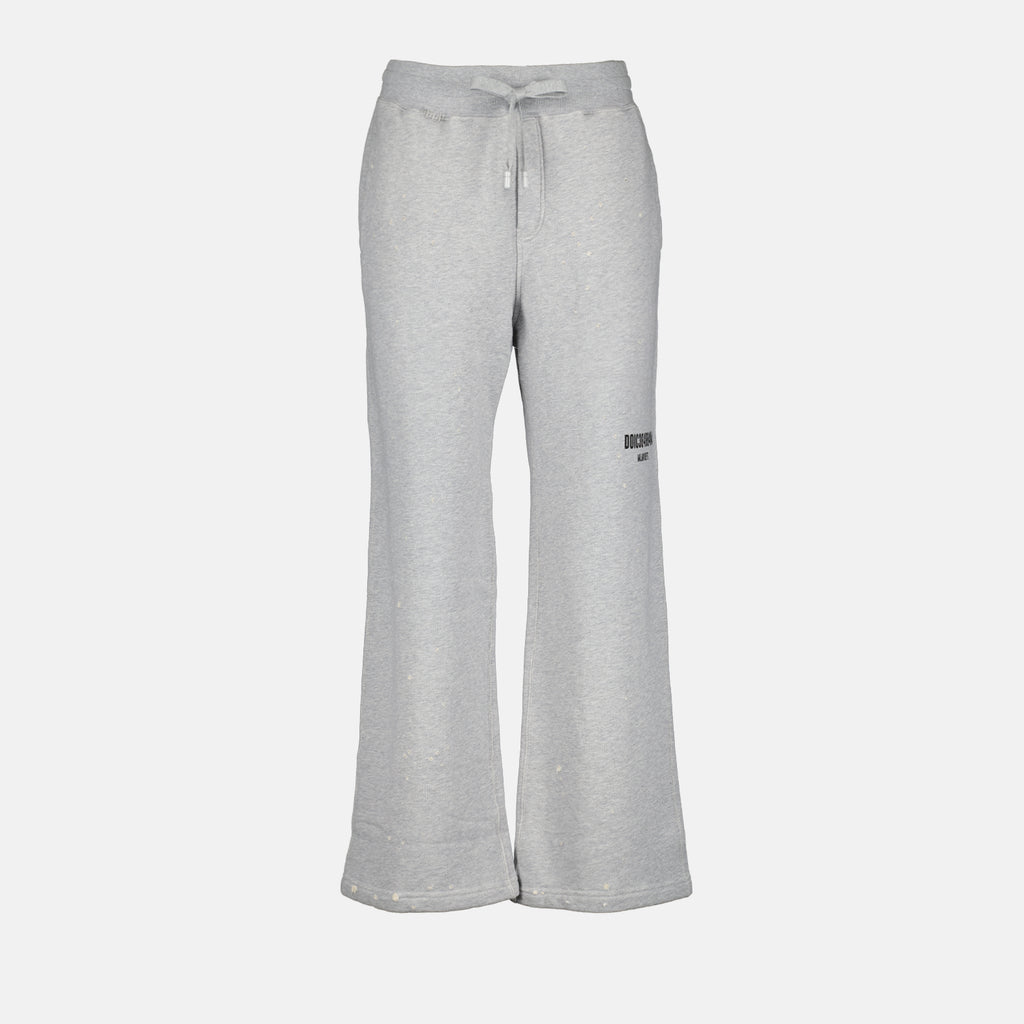 Pantalons Pantalon jogging imprimé Dolce & Gabbana Gris Homme
