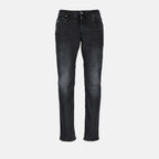 Pantalons Jean gris délavé Dolce & Gabbana Gris Homme