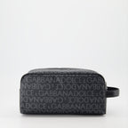 Pouches Monogrammed toiletry bag Dolce & Gabbana Gray Man