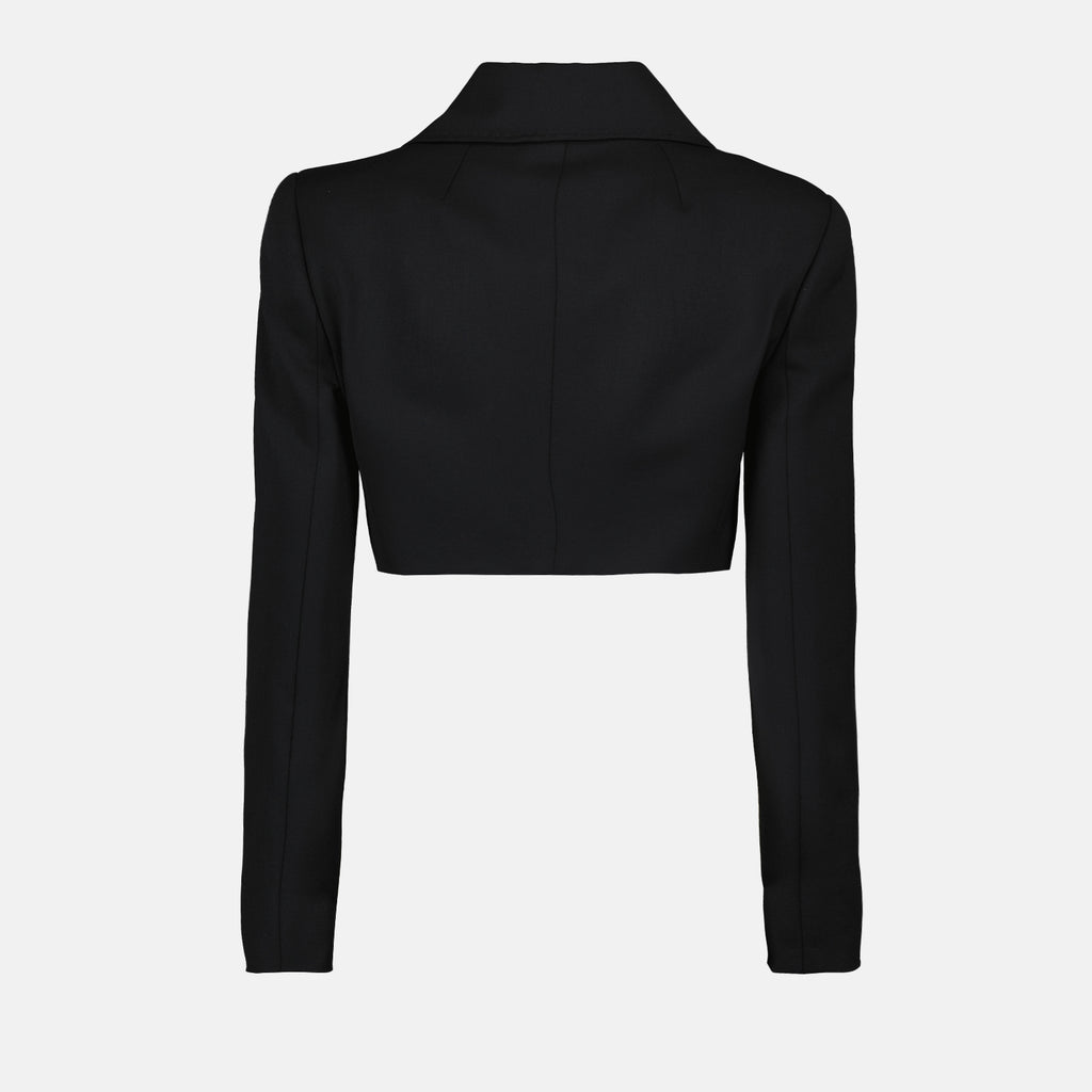 Jackets Cropped jacket Dolce & Gabbana Black Femme