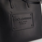 Tote bags Leather tote bag Dolce & Gabbana Black Man