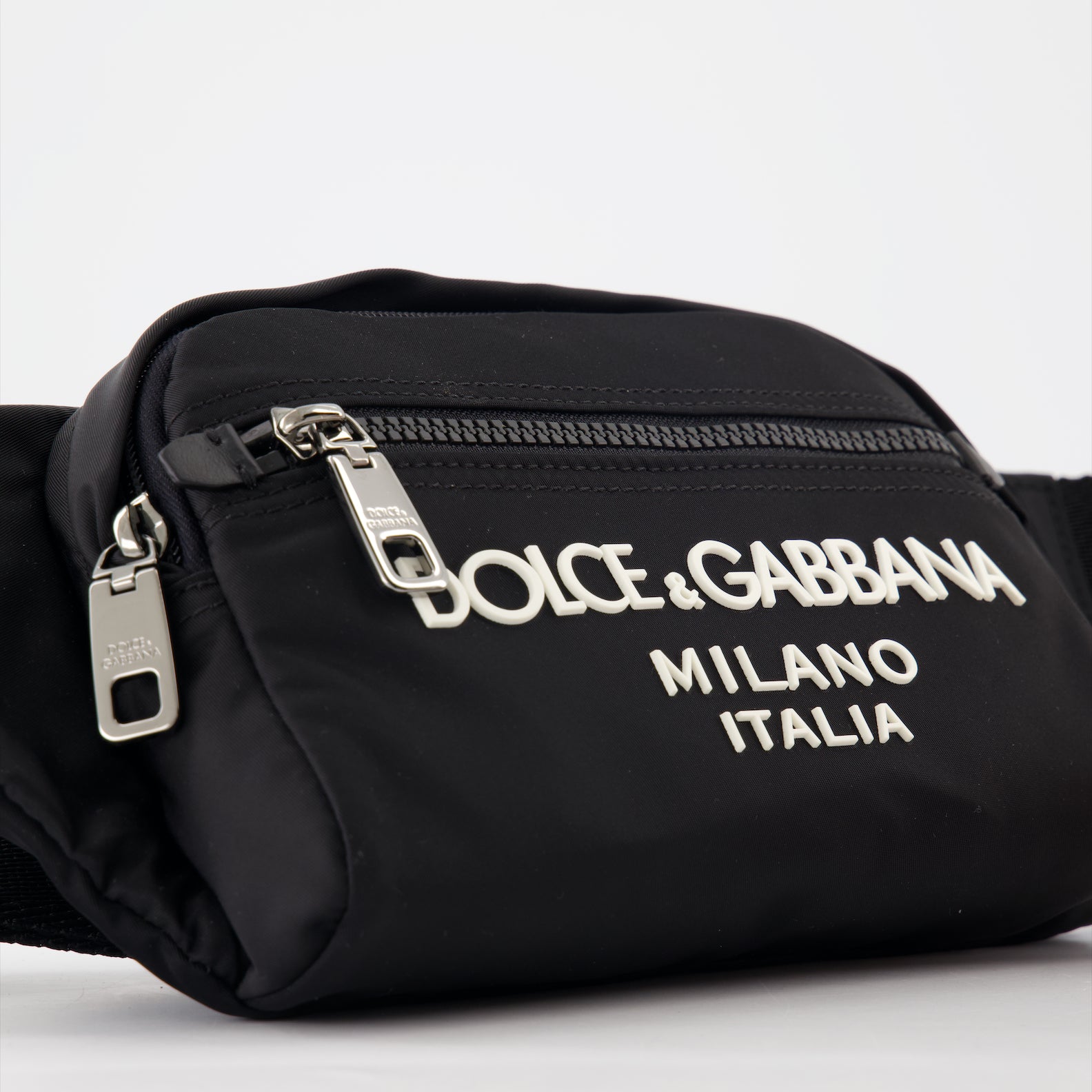 벨트백 Sac banane en nylon Dolce & Gabbana 검은색 Homme