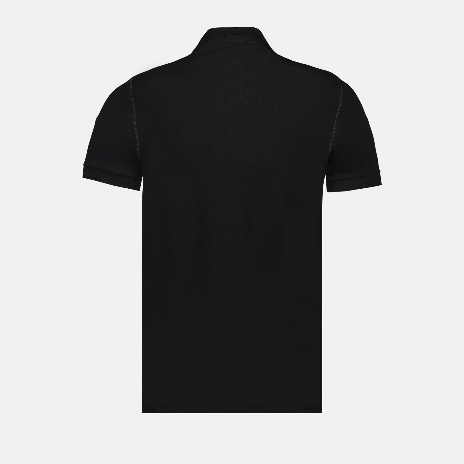 Polos Polo à logo plaque Dolce & Gabbana Noir Homme