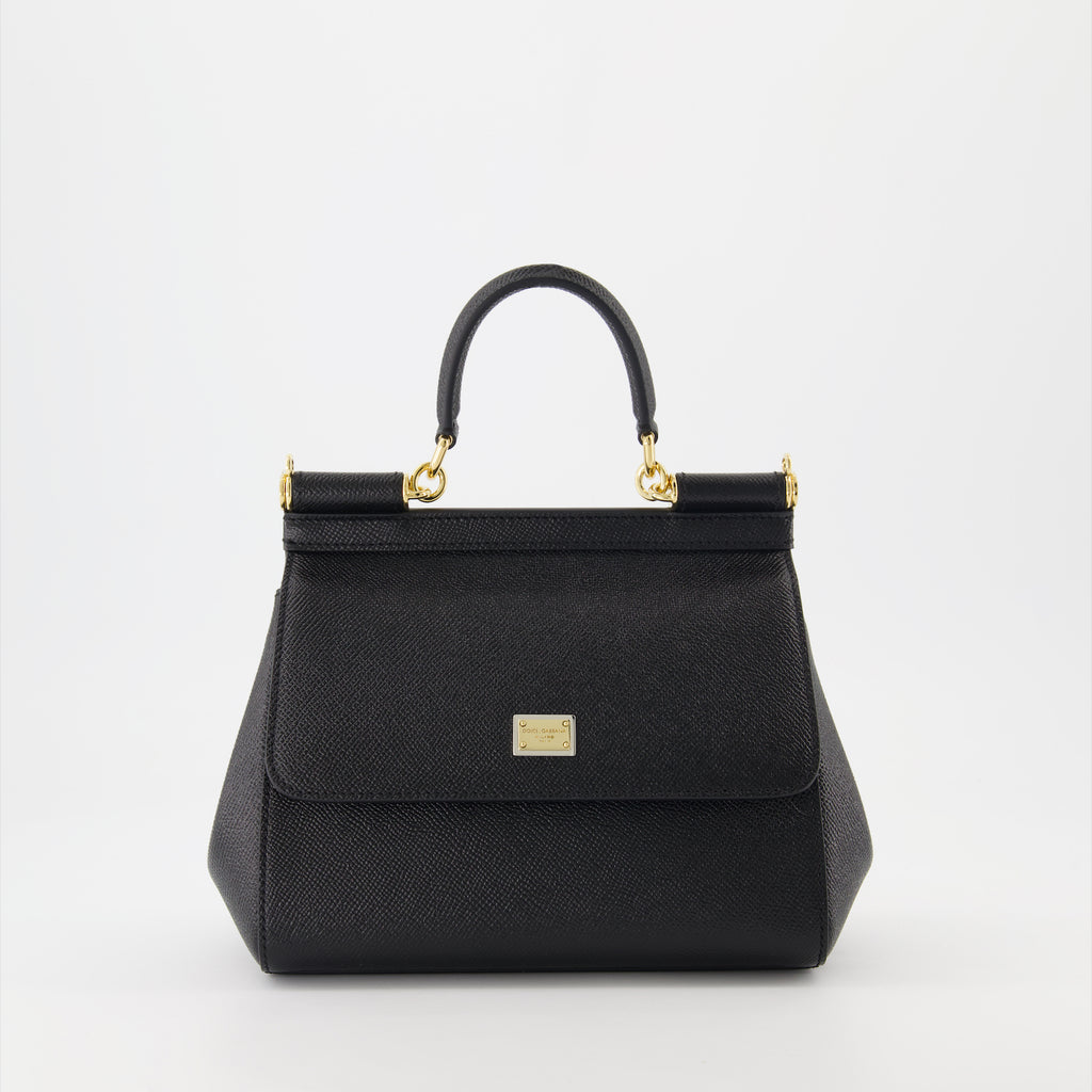 Borse a mano e a spalla Sac Sicily Dolce & Gabbana Nero Femme