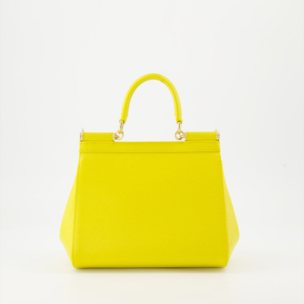 Borse a mano e a spalla Sac Sicily Dolce & Gabbana Giallo Femme
