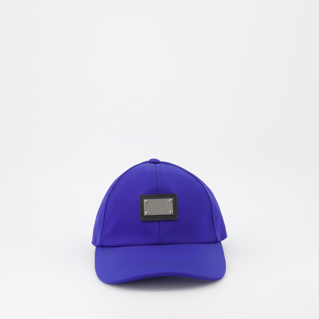 Chapéus, bonés e gorros Casquette à logo plaque Dolce & Gabbana Azul Homme