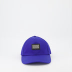Chapéus, bonés e gorros Casquette à logo plaque Dolce & Gabbana Azul Homme