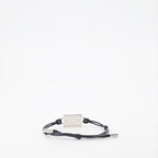 Jewelry Logo plaque bracelet Dolce & Gabbana Black Man