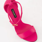 Open shoes DG Baroque heeled sandals Dolce & Gabbana Pink Women