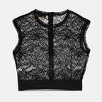 Tops Top en dentelle Dolce & Gabbana Negro Femme