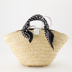 Borse tote Sac Kendra en paille Dolce & Gabbana Beige Femme
