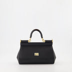 Handtaschen und schultertaschen Petit sac Sicily Dolce & Gabbana Schwarz Femme