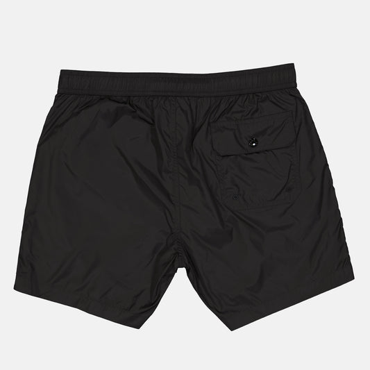 Swim shorts with tricolor trim