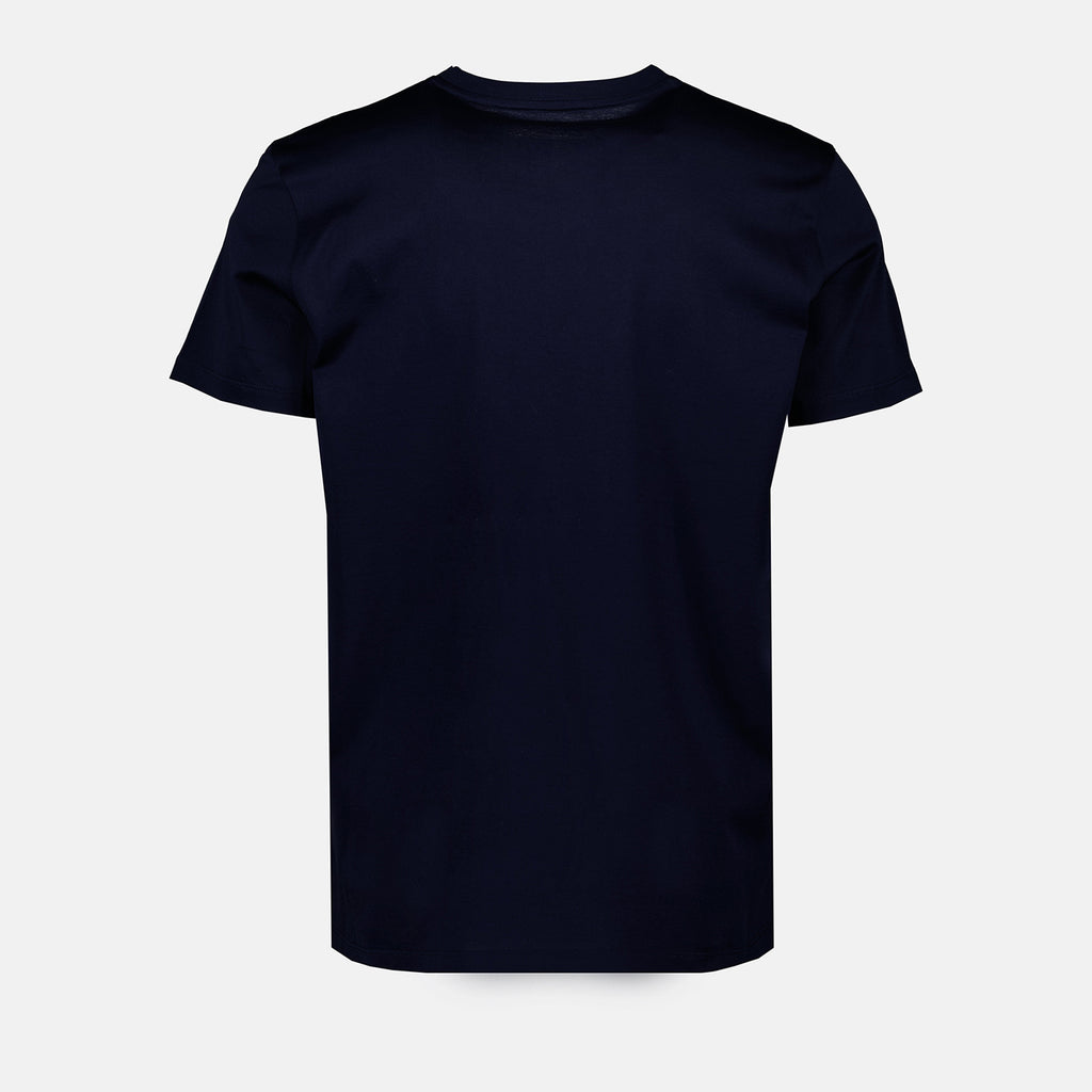 T-shirt T-shirt à logos Moncler Blu Homme