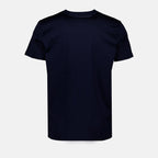 T-shirt T-shirt à logos Moncler Blu Homme