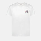 Tシャツ ロゴTシャツ Moncler 白 男