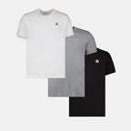 T-shirts Logo T-shirt pack Moncler White Man