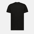 T-shirts T-shirt à logo coeur Moncler Noir Homme