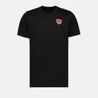 T-shirts T-shirt à logo coeur Moncler Noir Homme