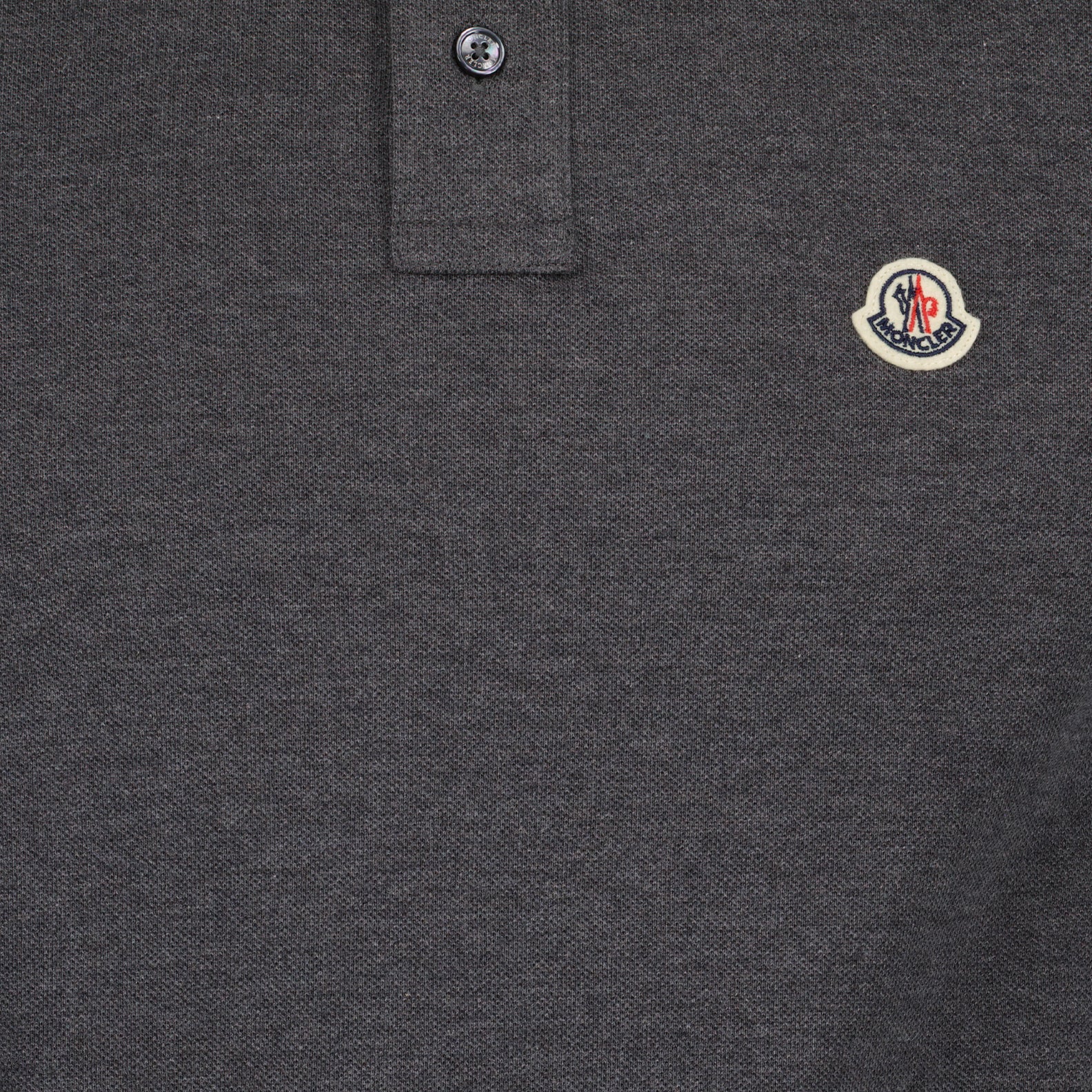 Poloshirts Poloshirt mit Kanten Moncler Grau Homme