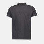 Poloshirts Poloshirt mit Kanten Moncler Grau Homme