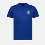 Polo shirts Logo Polo Moncler Dark blue Man