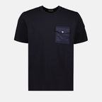 T-shirt T-Shirt con Taschino Moncler Blu scuro Homme