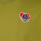 T-Shirts Herzlogo T-Shirt Moncler Khaki Homme