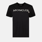T-shirts Logo T-shirt Moncler Black Women