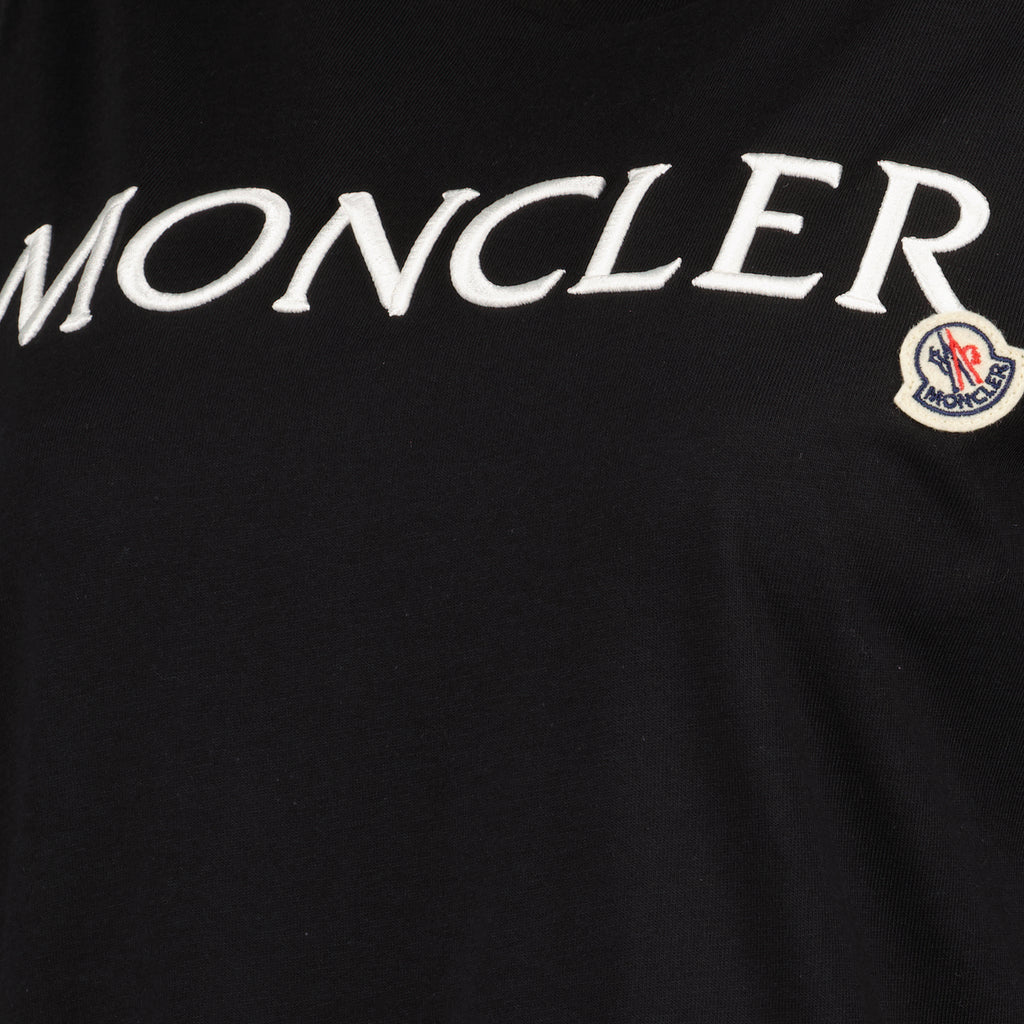 T-shirts Logo T-shirt Moncler Black Women