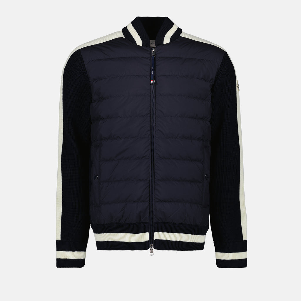 Jacken Veste bi-matière Moncler Blau Homme