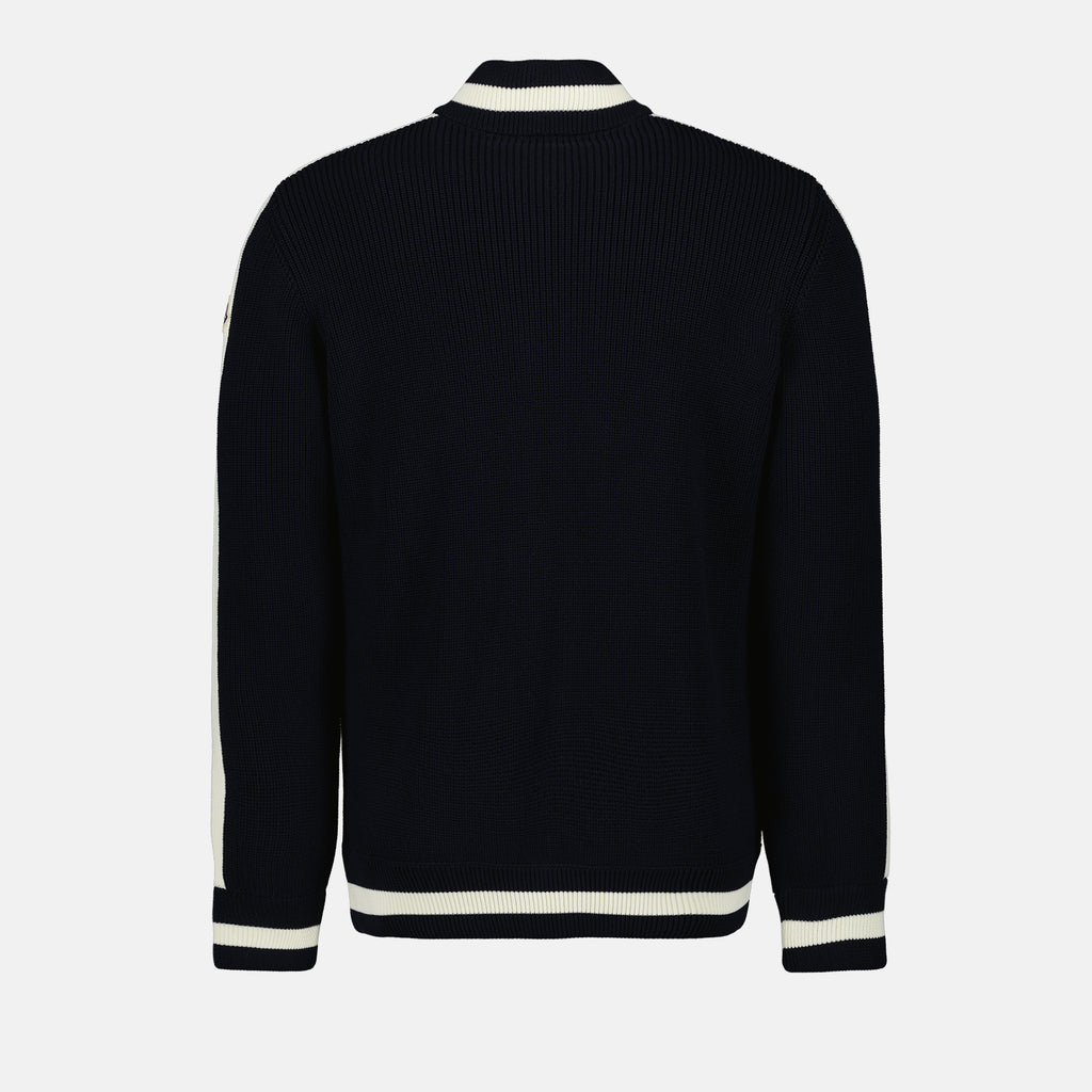 Jacken Veste bi-matière Moncler Blau Homme