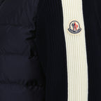 Jacken Veste bi-matière Moncler Blau Homme