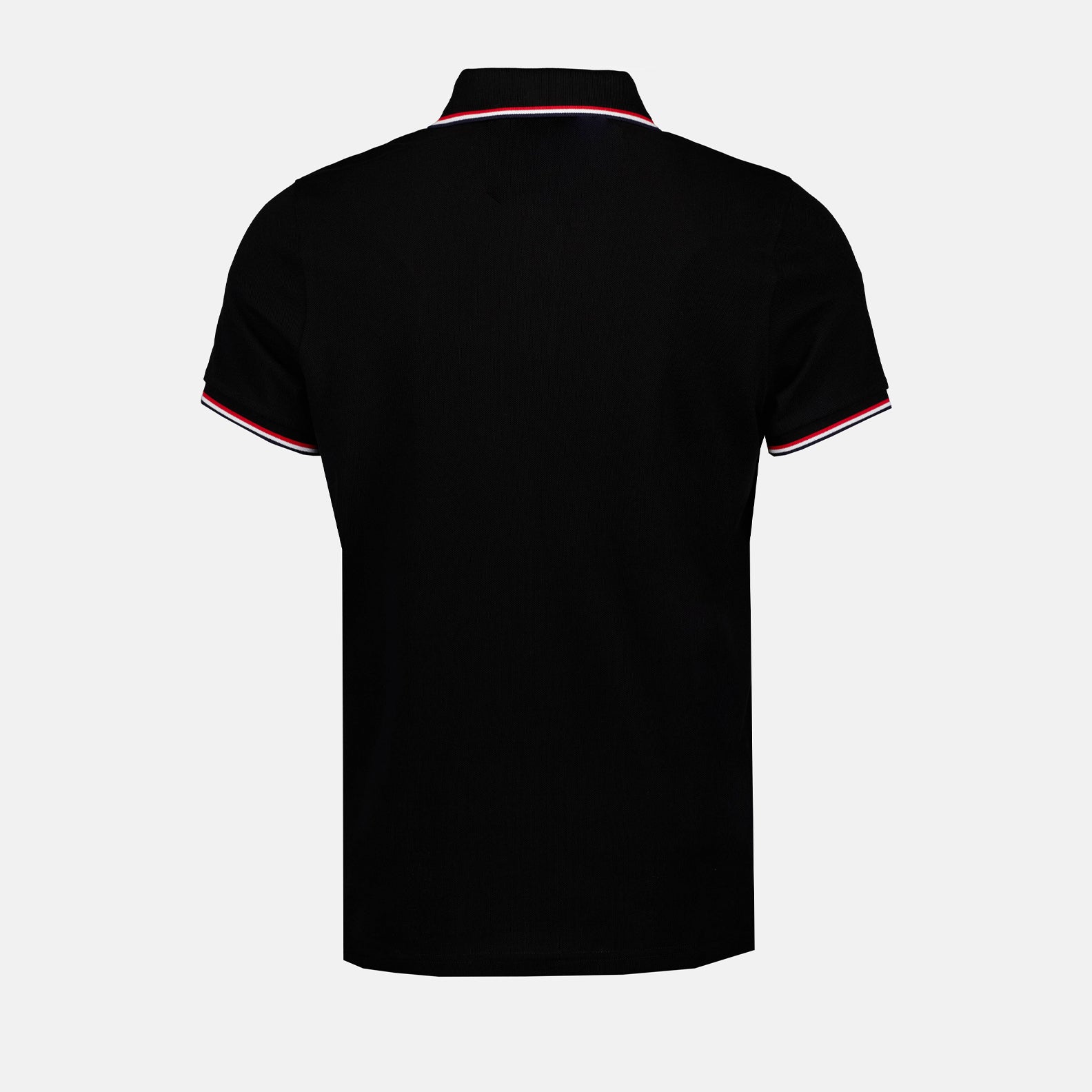 Polos Polo à logo et liseré Moncler Noir Homme