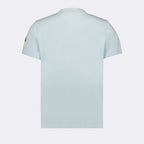 T-shirts T-shirt à logo Moncler Bleu Homme