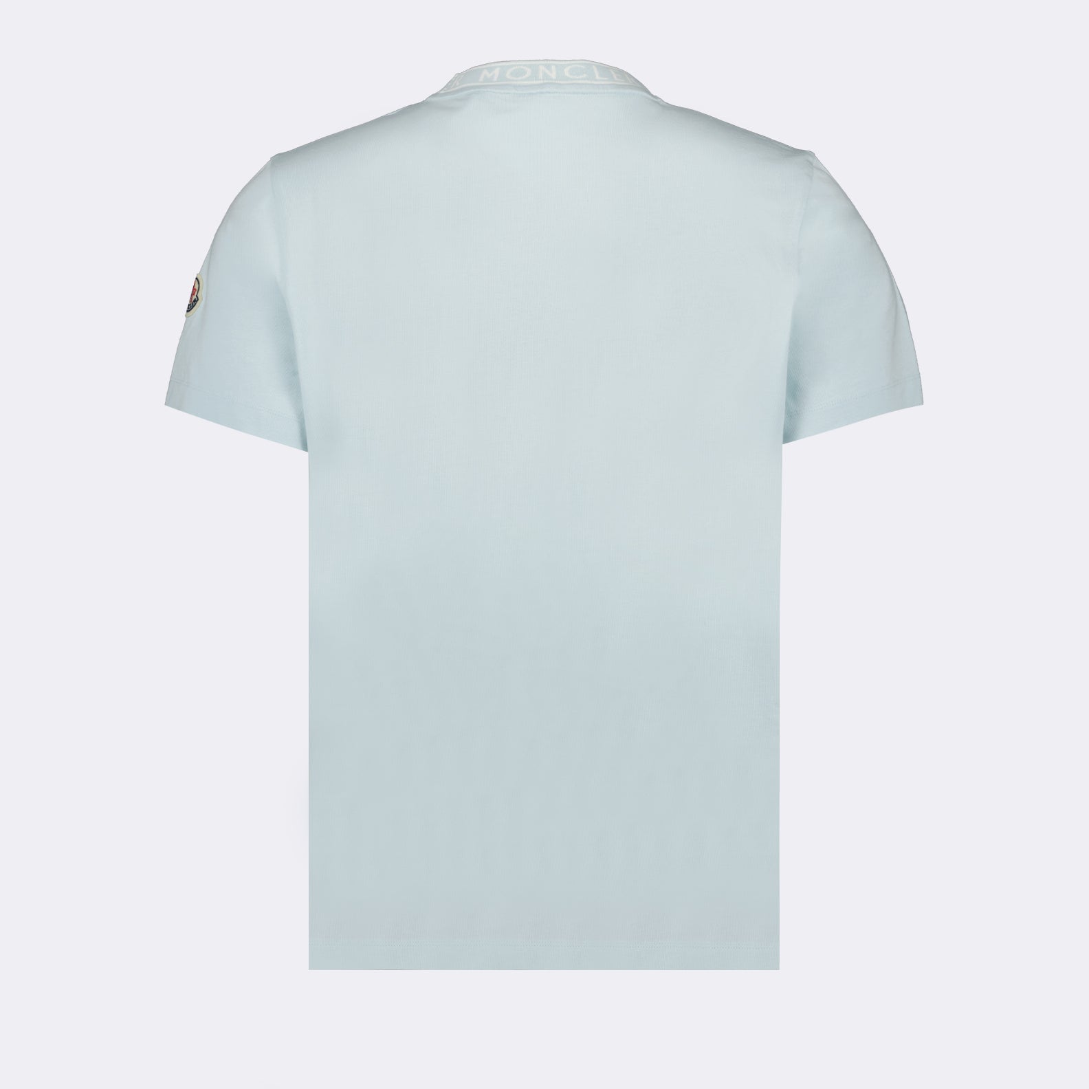 T-shirts T-shirt à logo Moncler Bleu Homme