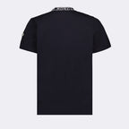 T-shirts Logo T-shirt Moncler Blue Man