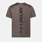 T-shirts Logo T-shirt Moncler Gray Man