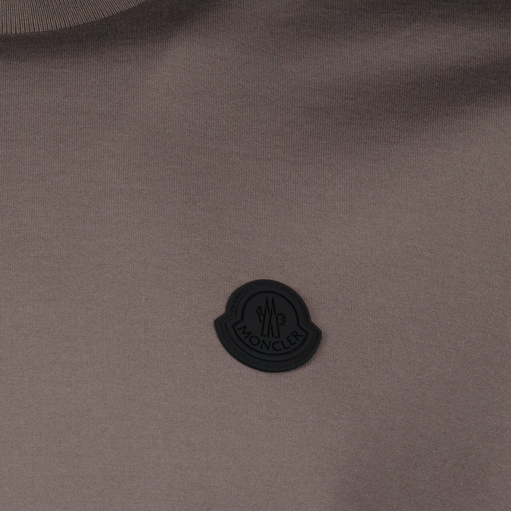 T-shirts Logo T-shirt Moncler Gray Man