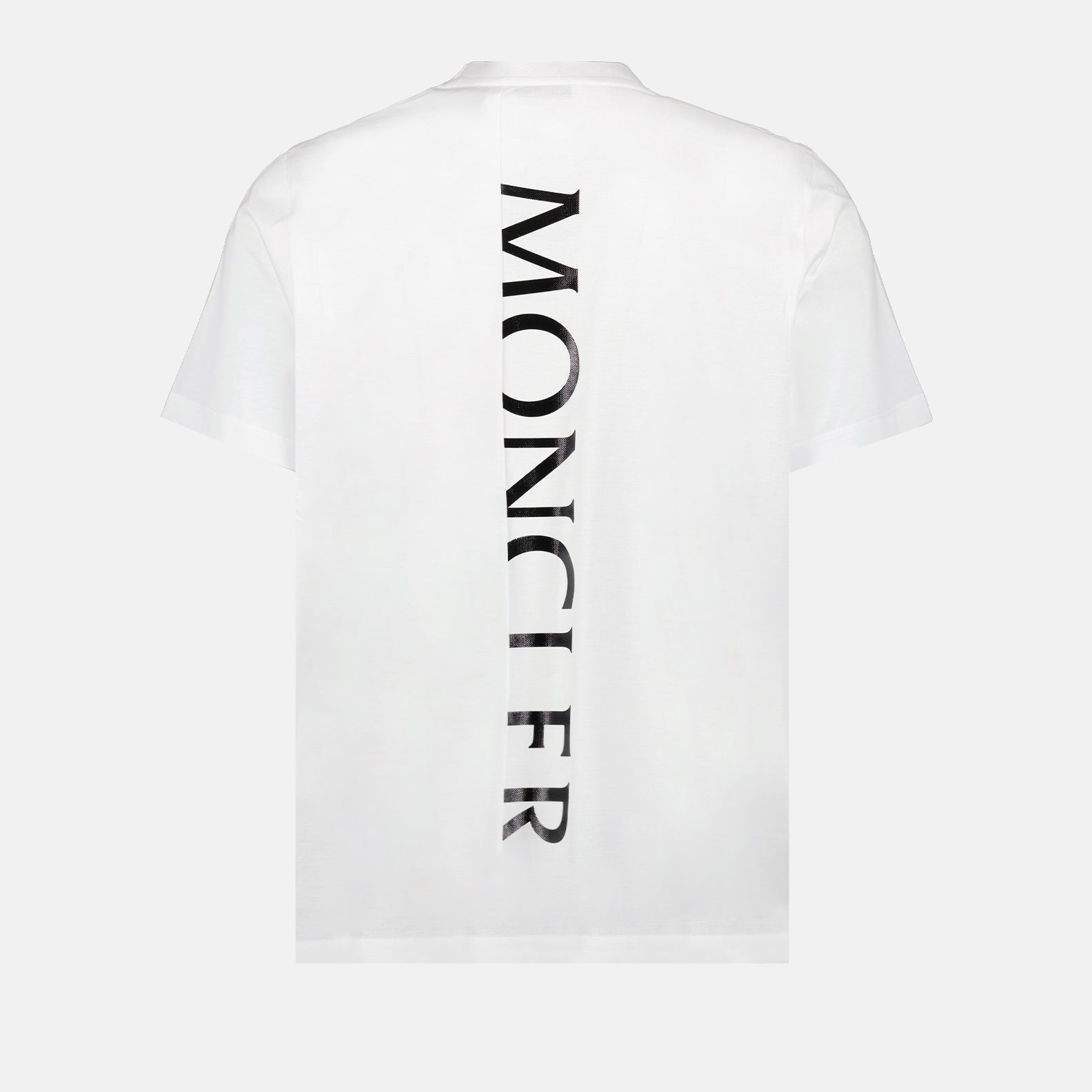 T-shirts T-shirt à logo Moncler Blanc Homme