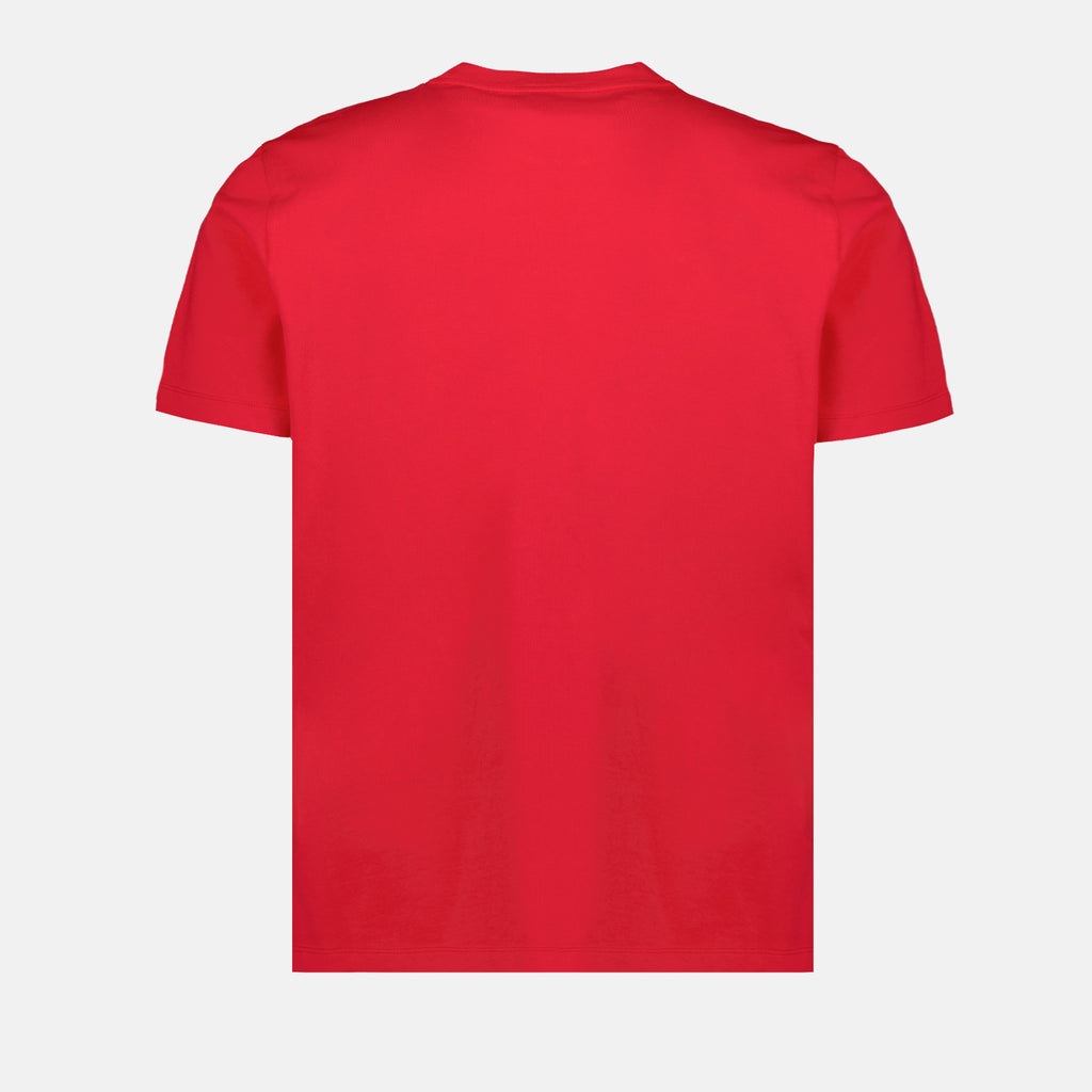 T-shirts Logo T-shirt Moncler Red Man