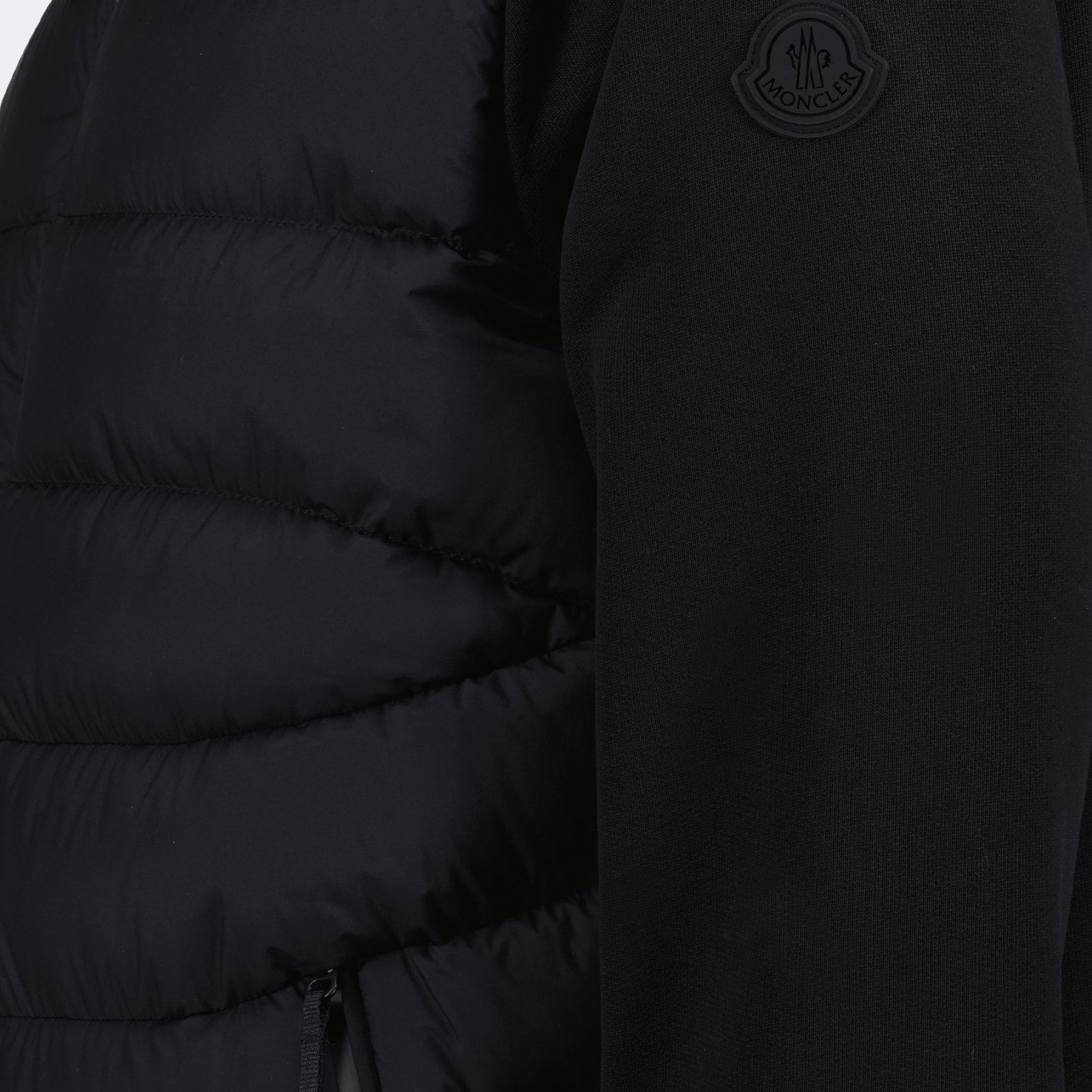 Giacche Giacca bicolore Moncler Nero Homme