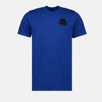 T-shirts Logo T-shirt Moncler Dark blue Man