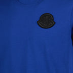 T-shirts Logo T-shirt Moncler Dark blue Man