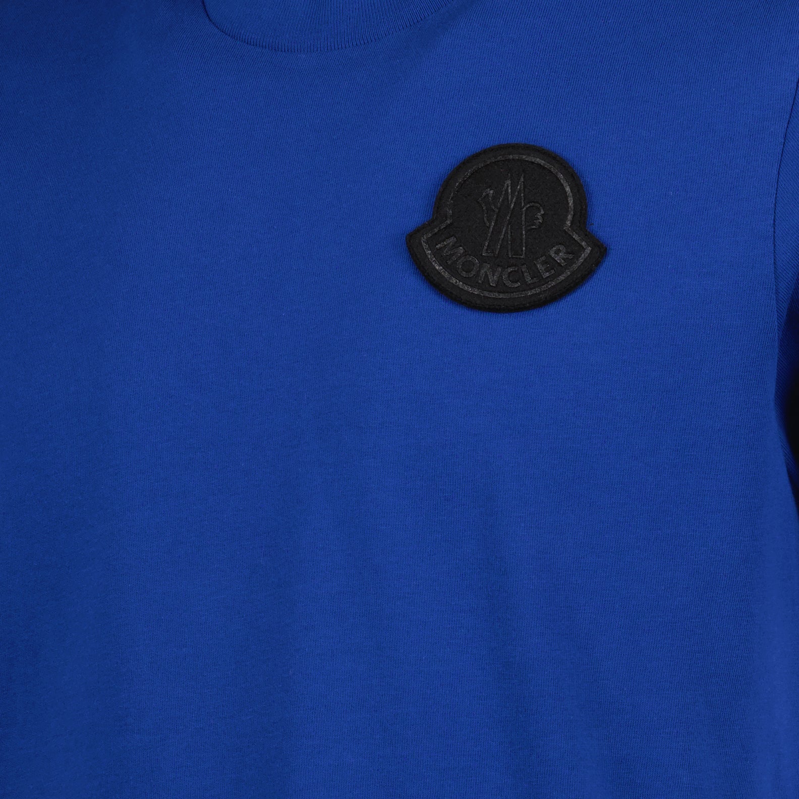 T-shirts Logo T-shirt Moncler Dark blue Man