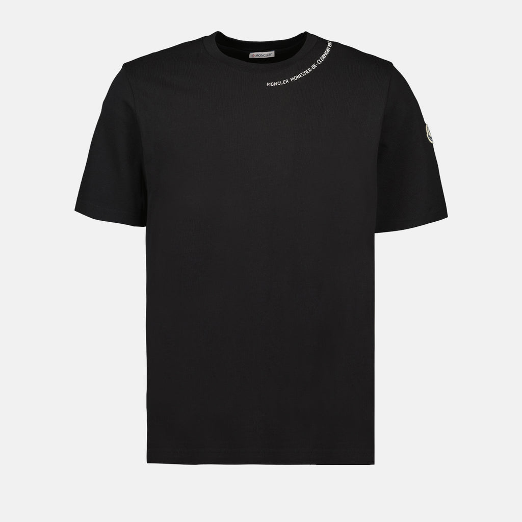 T-shirt T-shirt à logo Moncler Nero Homme