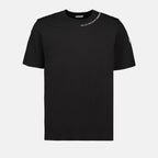 T-shirt T-shirt à logo Moncler Nero Homme