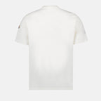 T-shirt T-shirt à logo Moncler Bianco Homme