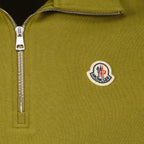 Sweatshirts Sweatshirt à zip Moncler Kaki Homme